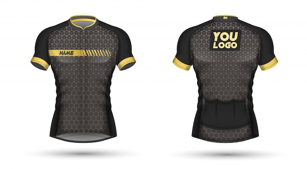 Download Cycle jersey shirt design | Premium Vector