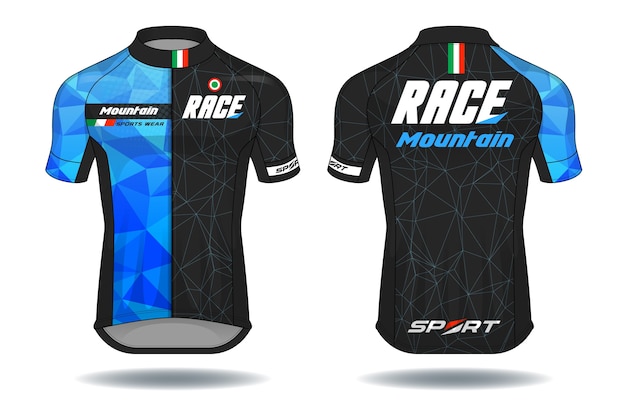 Premium Vector Cycling Jersey Template