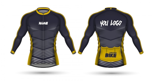  Cycling jersey template Vector  Premium Download