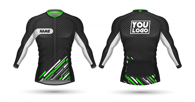 Download Premium Vector Cycling Jersey Template