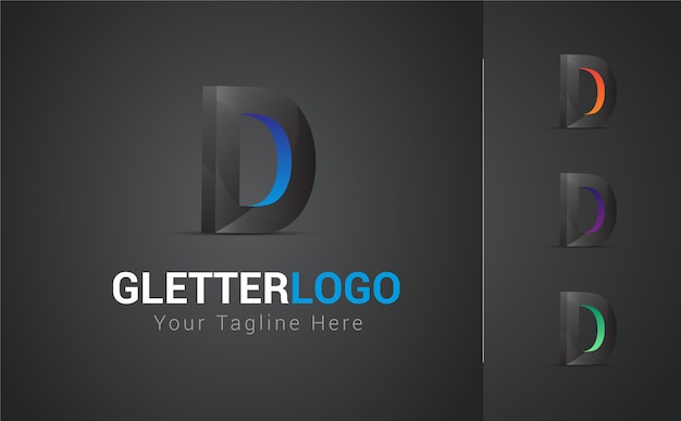 Download Free D Letter 3d Logo Design Set Premium Vector Use our free logo maker to create a logo and build your brand. Put your logo on business cards, promotional products, or your website for brand visibility.
