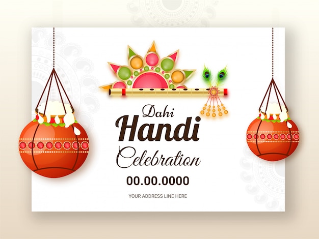 Download Free Dahi Handi Celebration Design Decorated Premium Vector Use our free logo maker to create a logo and build your brand. Put your logo on business cards, promotional products, or your website for brand visibility.