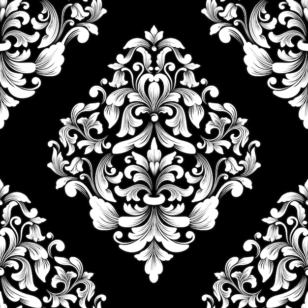 damask pattern photoshop free download