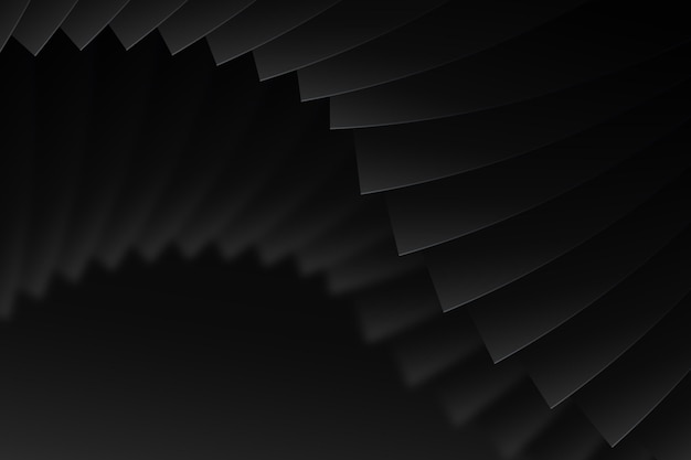 Dark Background With Dynamic Shapes