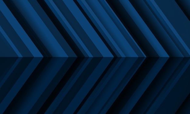 Premium Vector | Dark blue abstract arrows direction d background with ...