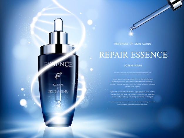 essence dark blue perfume