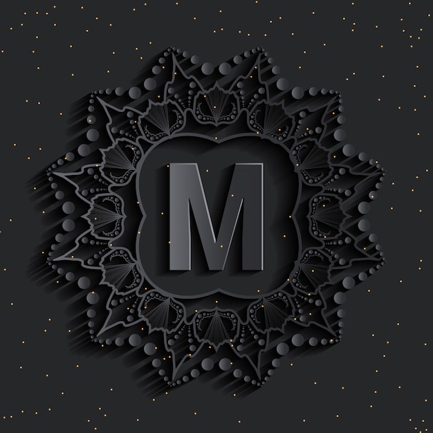 Download Monogram Logo Design Free PSD - Free PSD Mockup Templates
