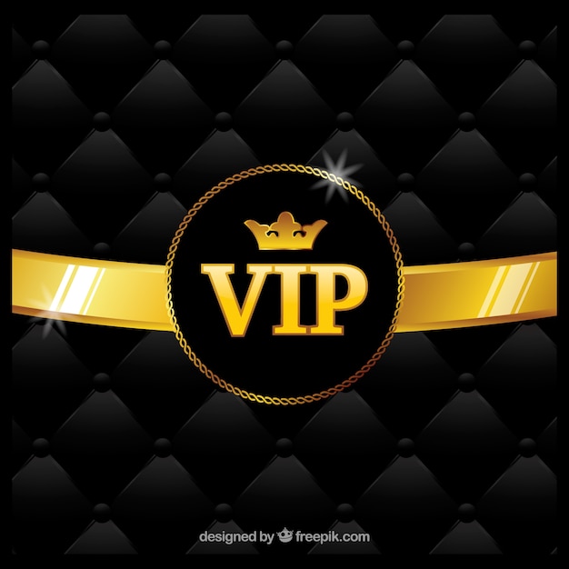 Free Vector | Dark and golden vip background