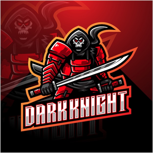 Download Free Dark Knight Esport Mascot Logo Premium Vector Use our free logo maker to create a logo and build your brand. Put your logo on business cards, promotional products, or your website for brand visibility.
