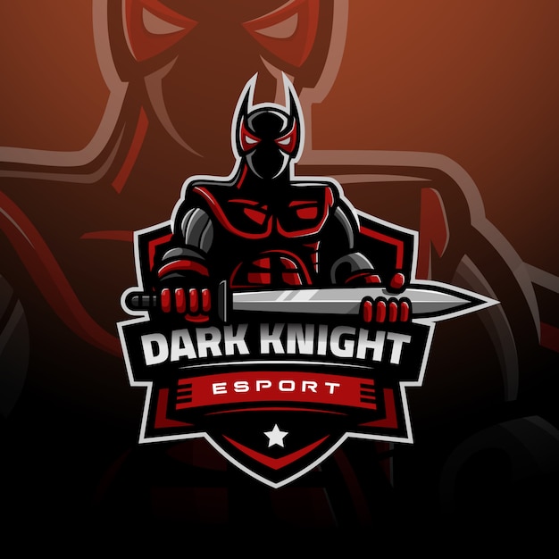 Download Free The Dark Knight Logo Gaming Esport Premium Vector Use our free logo maker to create a logo and build your brand. Put your logo on business cards, promotional products, or your website for brand visibility.