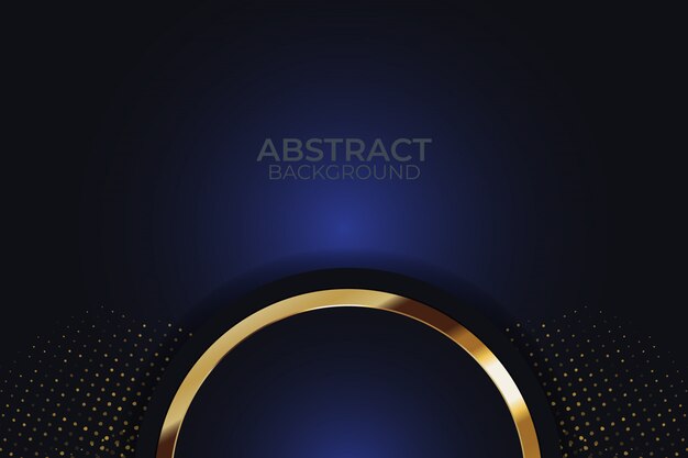 Dark overlap layers background with glitters Premium Vector