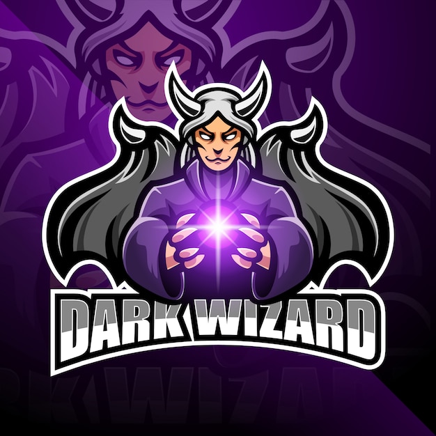 Download Free Dark Wizard Esport Mascot Logo Design Premium Vector Use our free logo maker to create a logo and build your brand. Put your logo on business cards, promotional products, or your website for brand visibility.