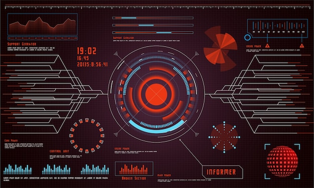 Data electronic medical document modern Free Vector