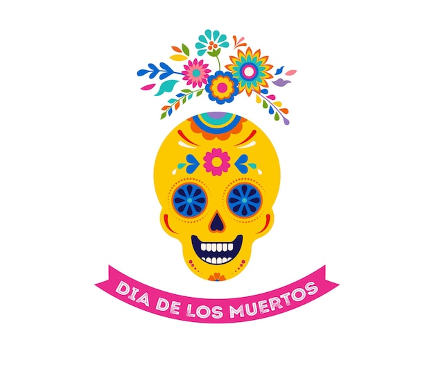 Premium Vector | Day of the dead dia de los muertos illustration