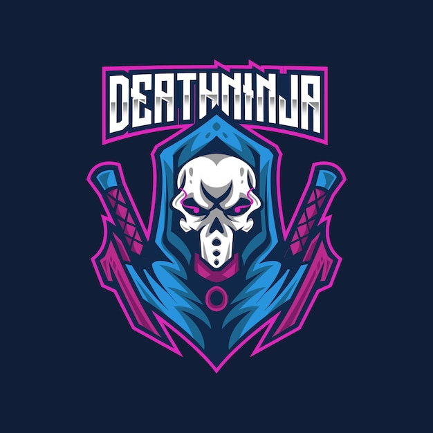 Download Free Death Ninja Esport Logo Template Premium Vector Use our free logo maker to create a logo and build your brand. Put your logo on business cards, promotional products, or your website for brand visibility.