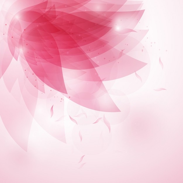 Decorative abstract floral background in shades of pink Vector | Free