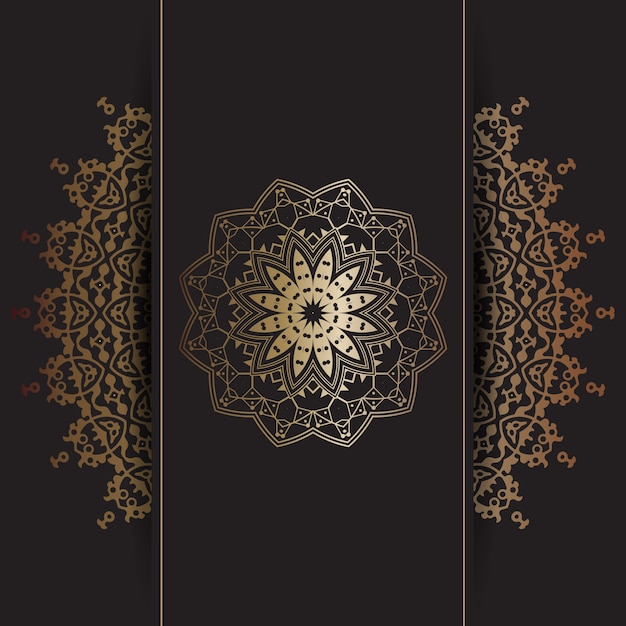 Mandala Wallpaper Gold