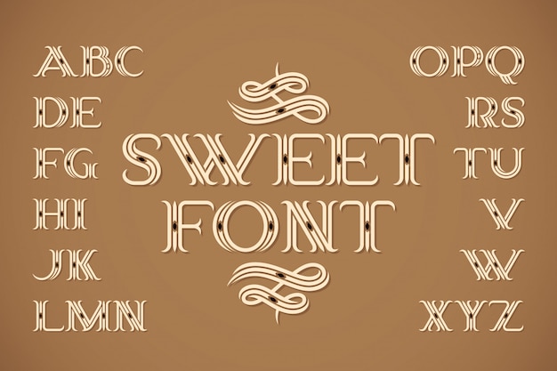 fancy decorative font generator