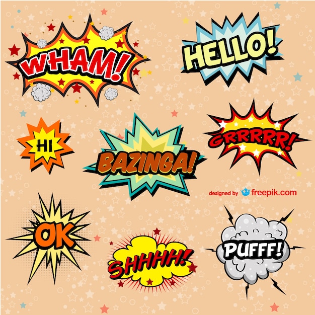 Download Free Decorative Comic Book Onomatopeyas Free Vector Use our free logo maker to create a logo and build your brand. Put your logo on business cards, promotional products, or your website for brand visibility.