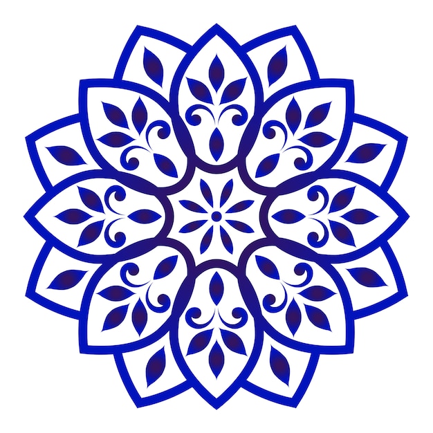 Decorative Floral Mandala