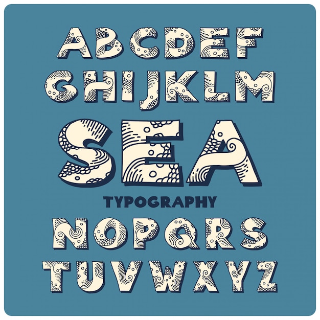 decorative typeface