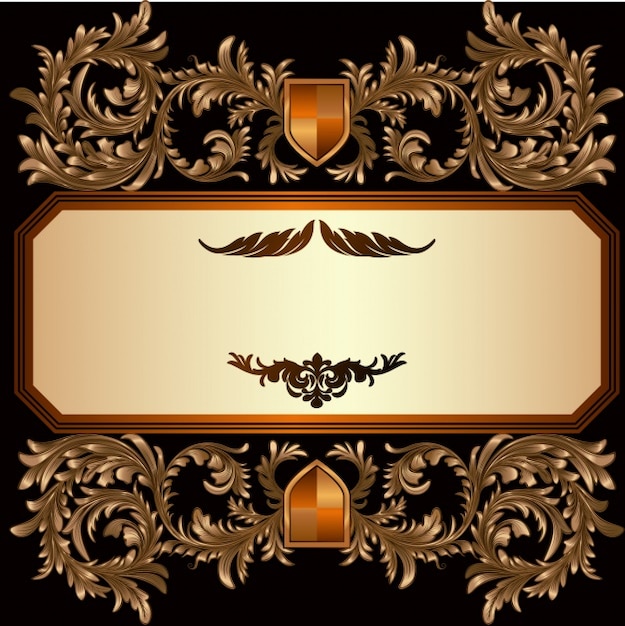 Download Decorative frame design Vector | Free Download