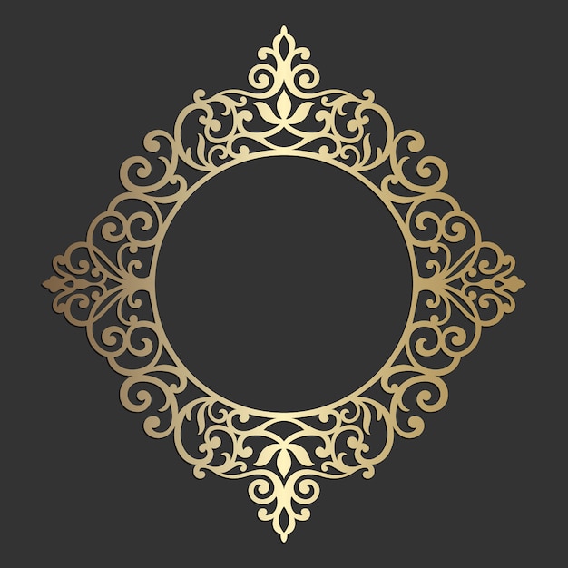 Download Decorative frame line art elegant for element design in ...