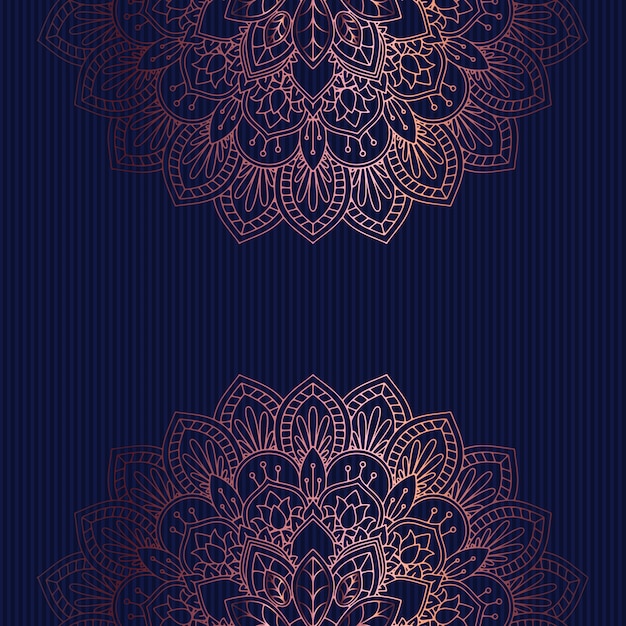 Download Decorative mandala background Vector | Free Download