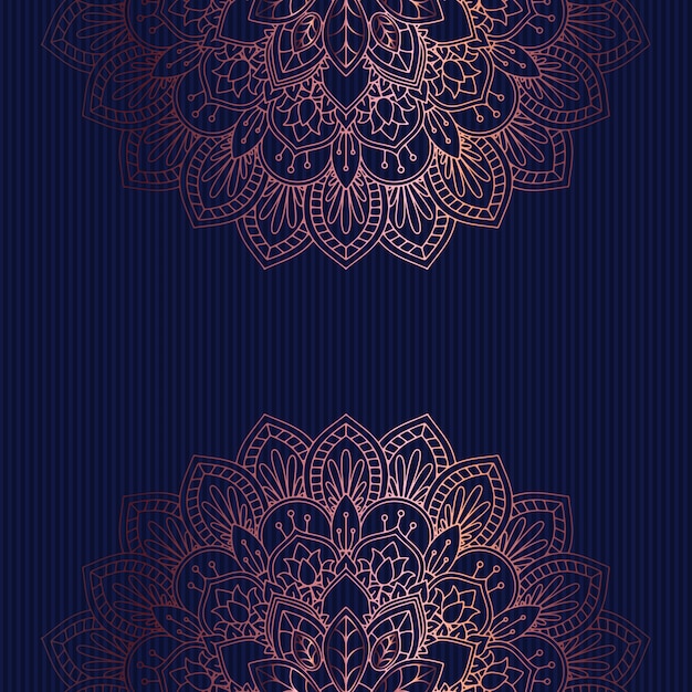 Decorative mandala background Vector | Free Download