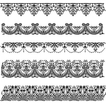 Free Vector | Decorative ornaments collection