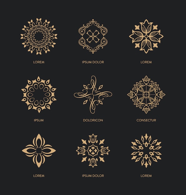 Download Free Vector | Decorative ornaments collection