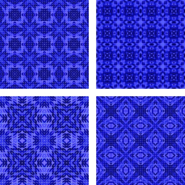 Free Vector Decorative patterns collection