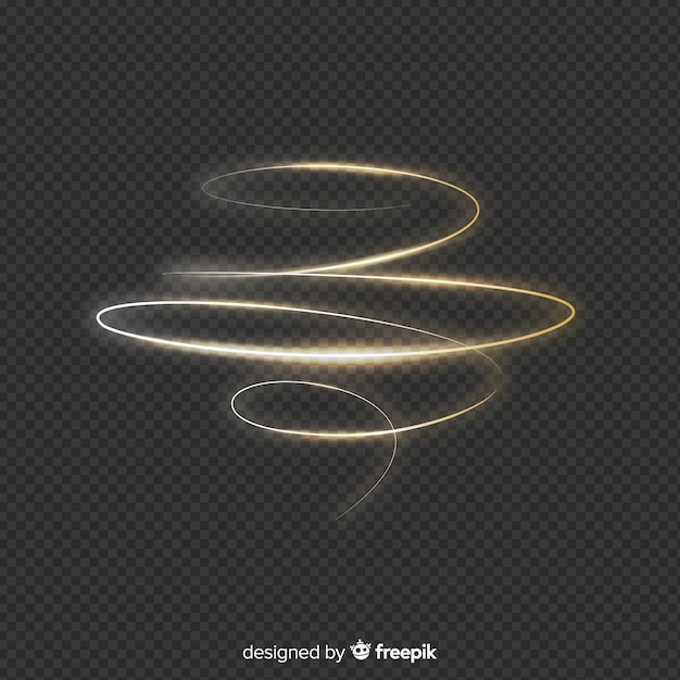 Spiral Gold Texture