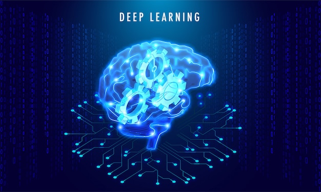 Deep Learning Concept Based Design | Premium Vector