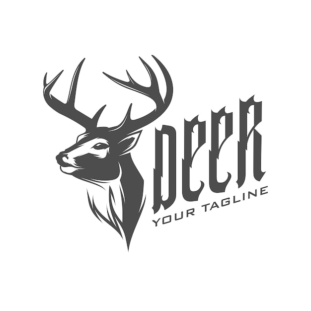 Download Deer logo | Premium Vector