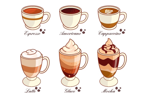 Free Free 216 Coffee Types Svg SVG PNG EPS DXF File