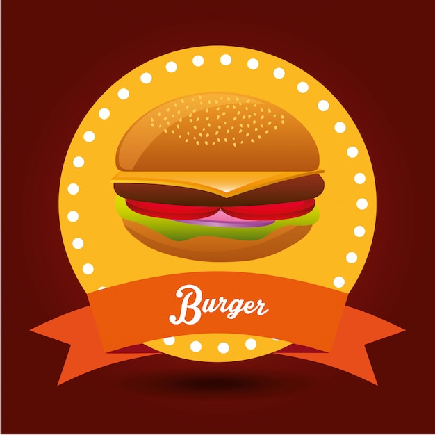 Premium Vector | Delicious fast food