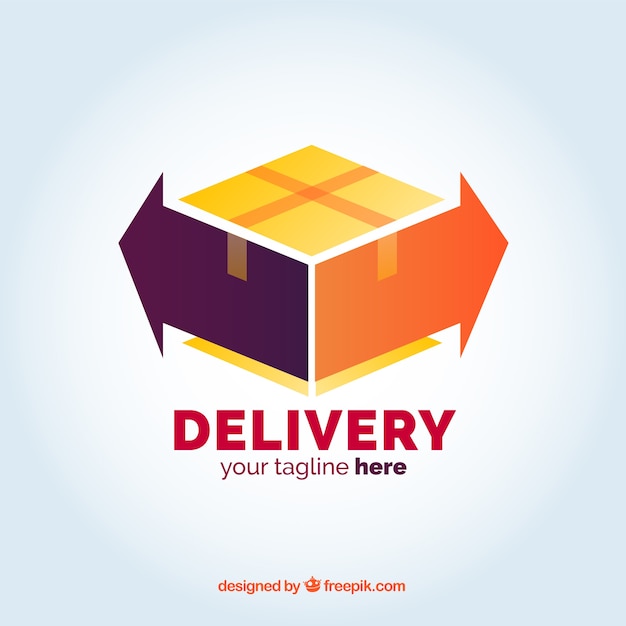 Delivery logo for company Vector | Free Download