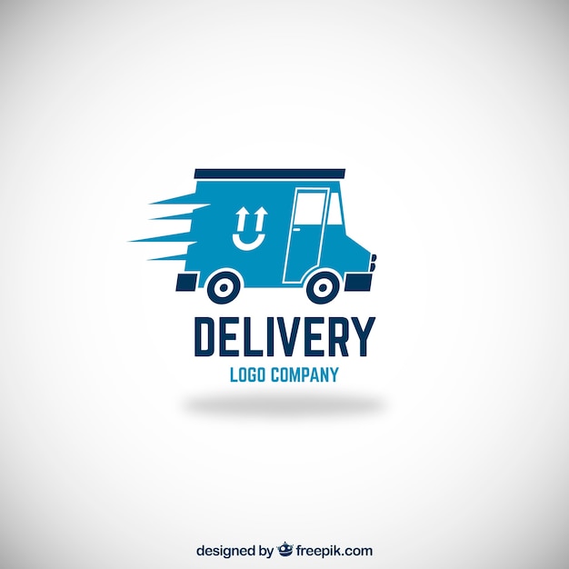 Download Free Download Free Delivery Logo Template With Truck Vector Freepik Use our free logo maker to create a logo and build your brand. Put your logo on business cards, promotional products, or your website for brand visibility.
