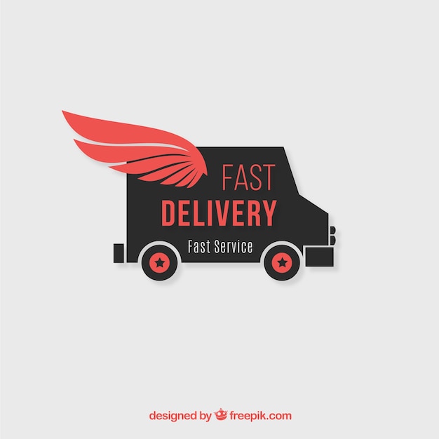 Download Free Download This Free Vector Delivery Logo Template With Truck Use our free logo maker to create a logo and build your brand. Put your logo on business cards, promotional products, or your website for brand visibility.