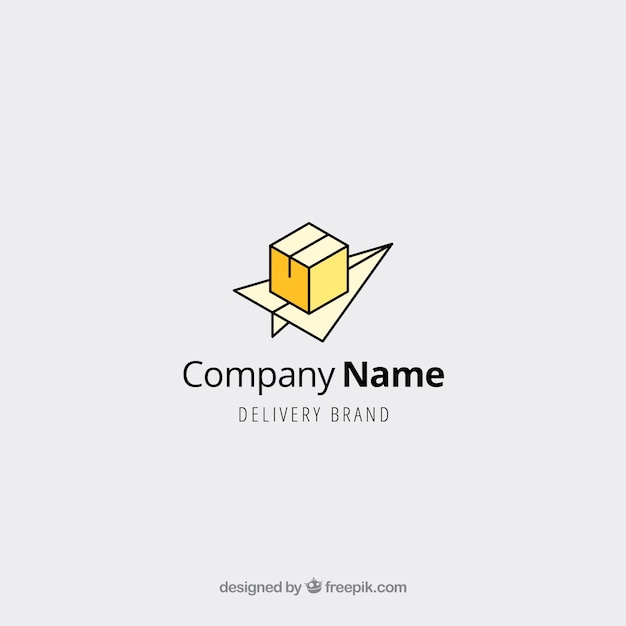 Download Free Delivery Logo Template Free Vector Use our free logo maker to create a logo and build your brand. Put your logo on business cards, promotional products, or your website for brand visibility.