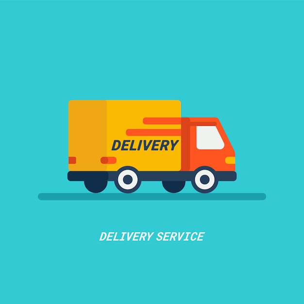 Premium Vector | Delivery service.