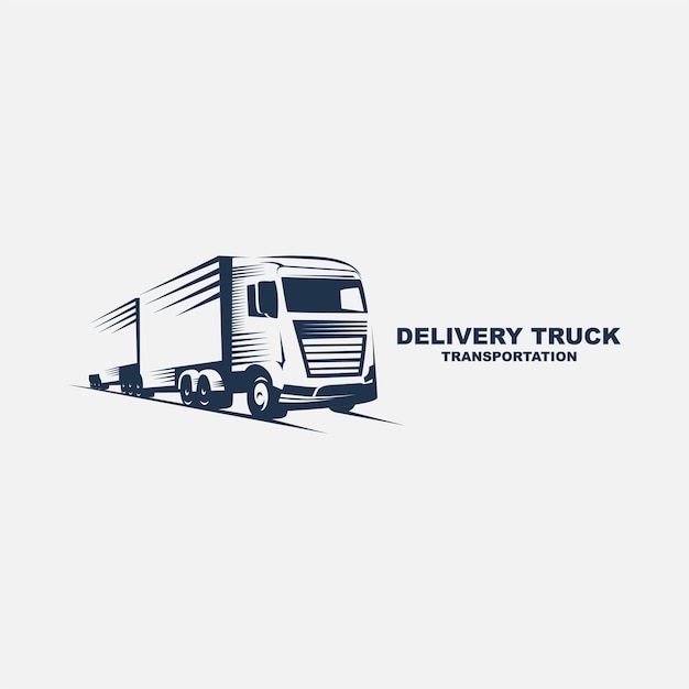 Download Free Delivery Truck Logo Truck Icon Premium Vector Use our free logo maker to create a logo and build your brand. Put your logo on business cards, promotional products, or your website for brand visibility.