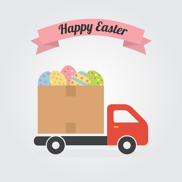 Free Free 133 Truck With Easter Eggs Svg SVG PNG EPS DXF File