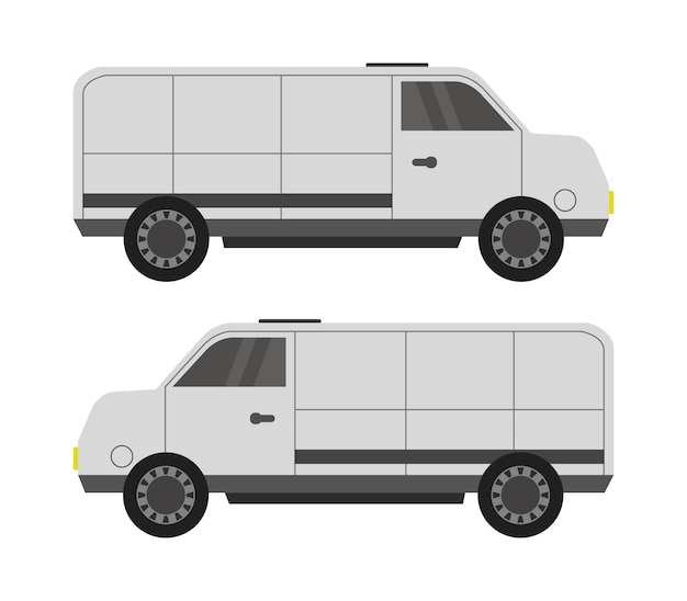 Delivery van | Premium Vector