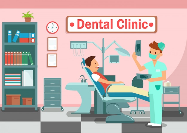Premium Vector | Dental clinic