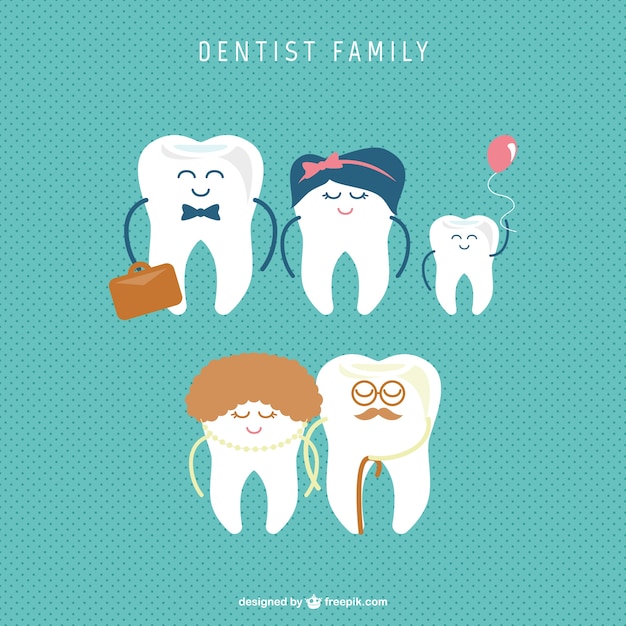 Download Dental family vector Vector | Free Download