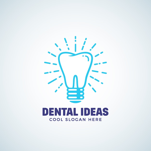 Download Free Dental Ideas Logo Template With Modern Typography Premium Vector Use our free logo maker to create a logo and build your brand. Put your logo on business cards, promotional products, or your website for brand visibility.