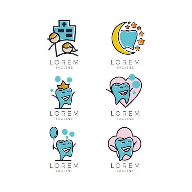 Download Free Dentist Logo Collection Free Vector Use our free logo maker to create a logo and build your brand. Put your logo on business cards, promotional products, or your website for brand visibility.