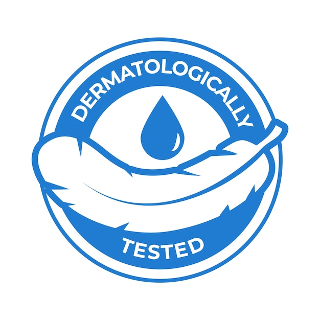 Download Free Dermatologically Tested Logo Free Vector Use our free logo maker to create a logo and build your brand. Put your logo on business cards, promotional products, or your website for brand visibility.